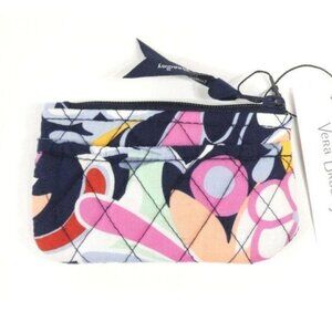 Vera Bradley Mod Paisley Zip Coin Purse NWT